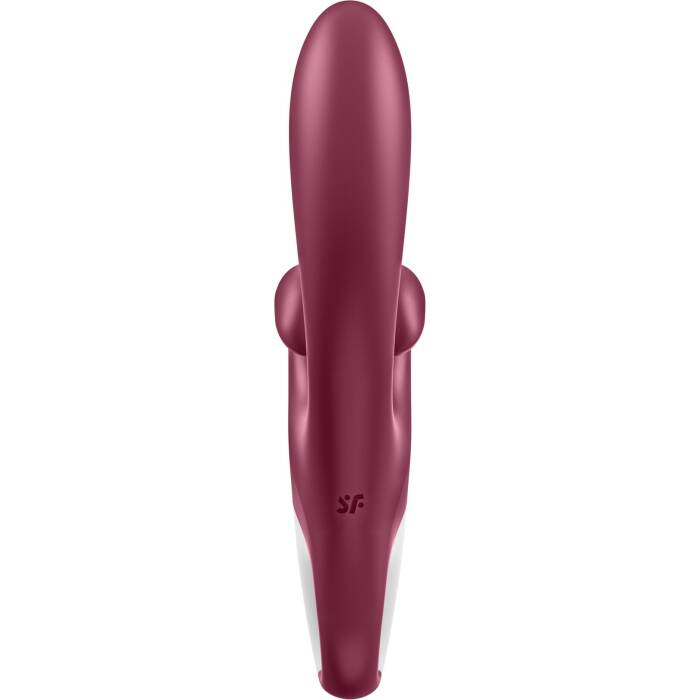 Вібратор-кролик Satisfyer Touch Me Red, подвійний відросток, 3 потужні мотори