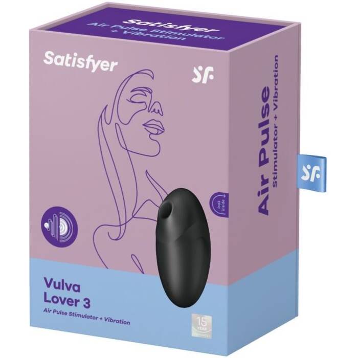 Вакуумний стимулятор Satisfyer Vulva Lover 3 Black