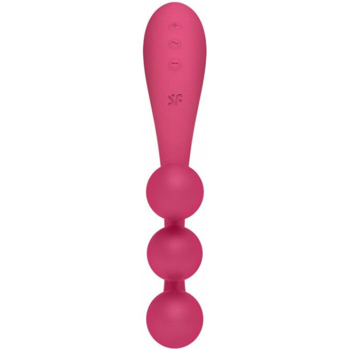 Універсальний вібратор Satisfyer Tri Ball 1, 3 мотори, гнеться