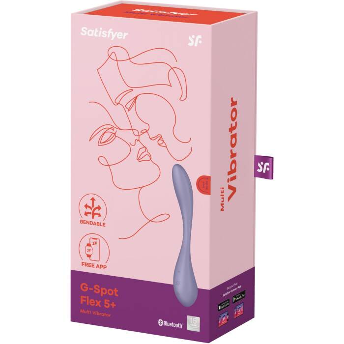 Універсальний смарт-вібратор Satisfyer G-Spot Flex 5+ Lilac