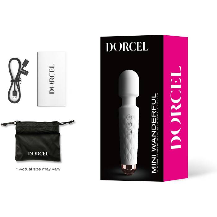 Мінівібромасажер Dorcel Wand Mini Wanderful White