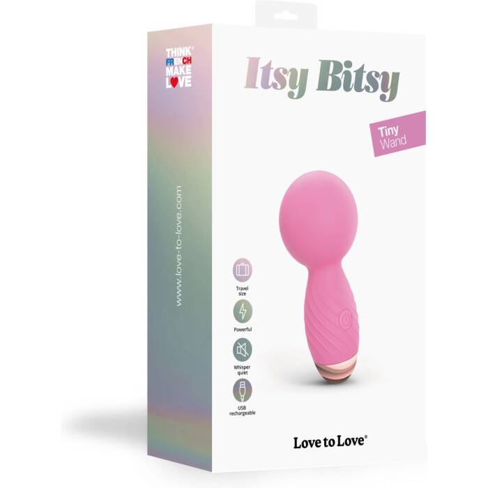 Мінівібромасажер Love To Love Itsy Bitsy – Pink Passion