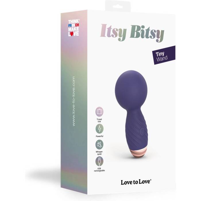 Мінівібромасажер Love To Love Itsy Bitsy – Midnight Indigo