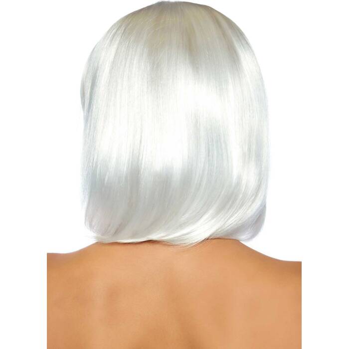 Перука, що світиться в темряві Leg Avenue Pearl short natural bob wig White, коротка, перлинна, 33 с