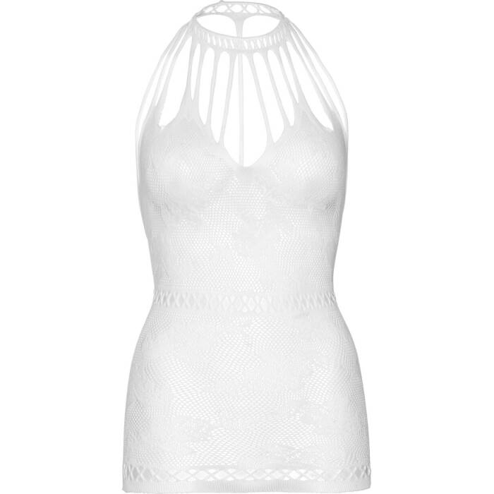 Ажурна сукня-сітка Leg Avenue Lace mini dress with cut-outs White, one size