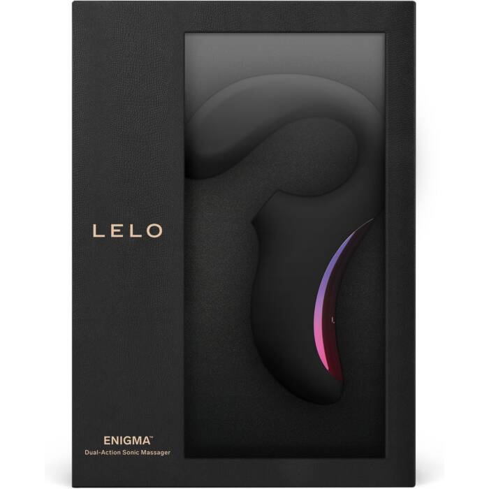Кліторально-вагінальний звуковий стимулятор LELO Enigma Black