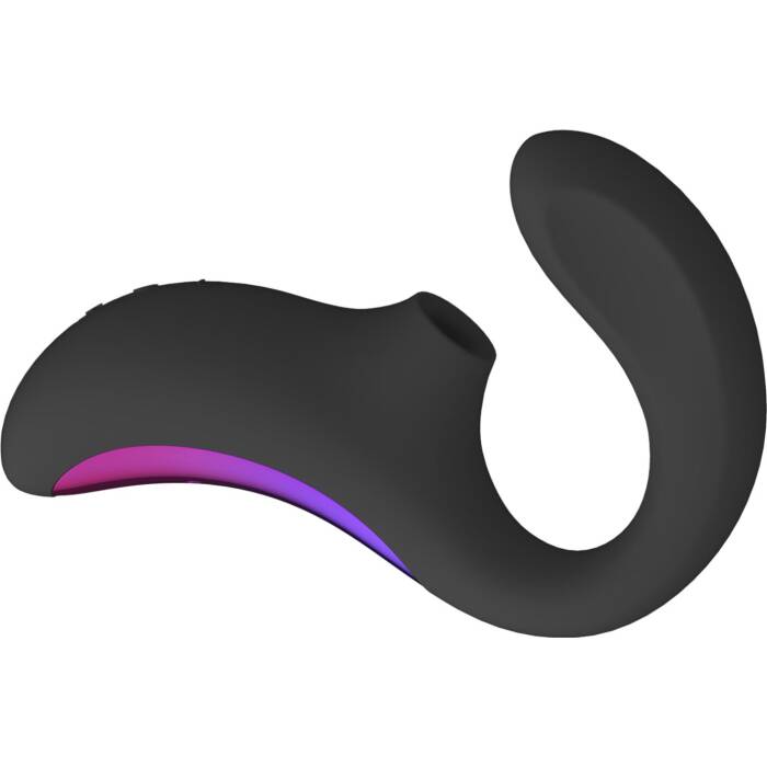 Кліторально-вагінальний звуковий стимулятор LELO Enigma Black