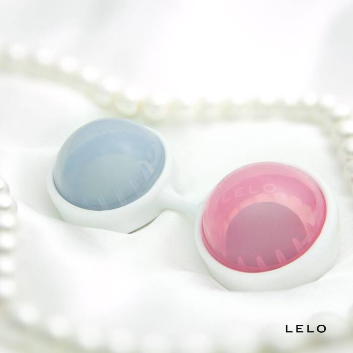 Набір вагінальних кульок LELO Beads Mini, діаметр 2,9 см, змінне навантаження, 2х28 та 2х37 г