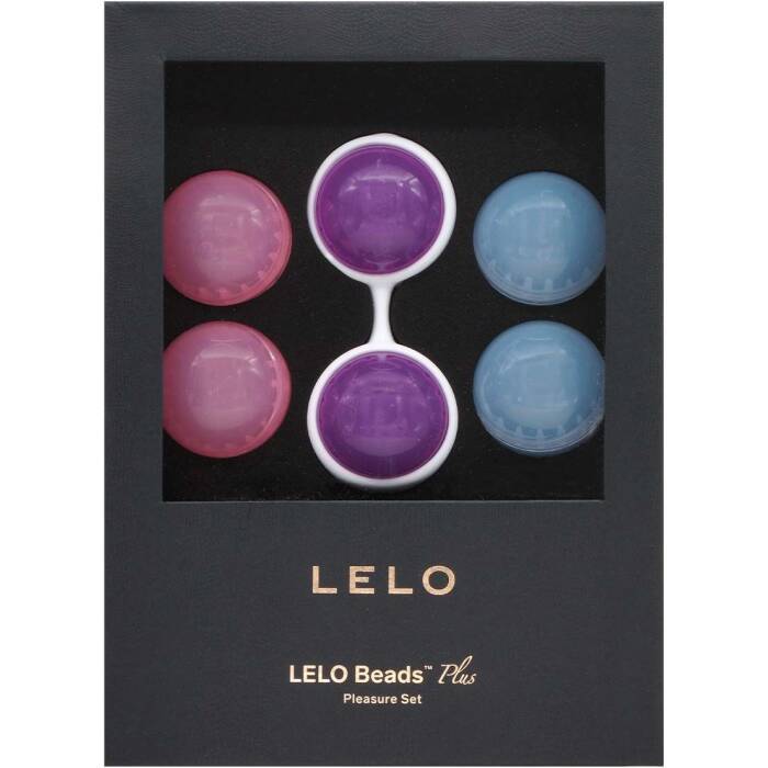 Набір вагінальних кульок LELO Beads Plus, діаметр 3,5 см, змінне навантаження 2х28, 2х37 та 2х60 г