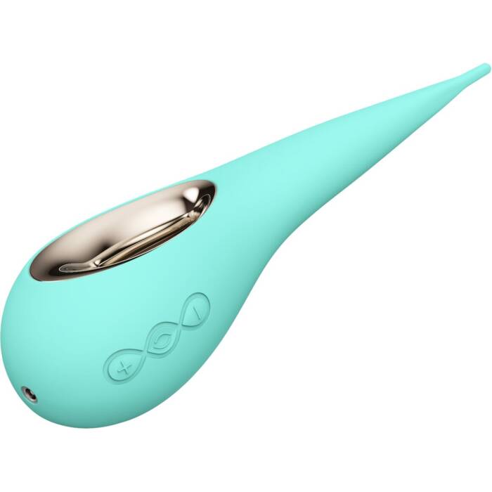 Кліторальний вібратор LELO DOT Aqua, точкова стимуляція, технологія Infinite Loop