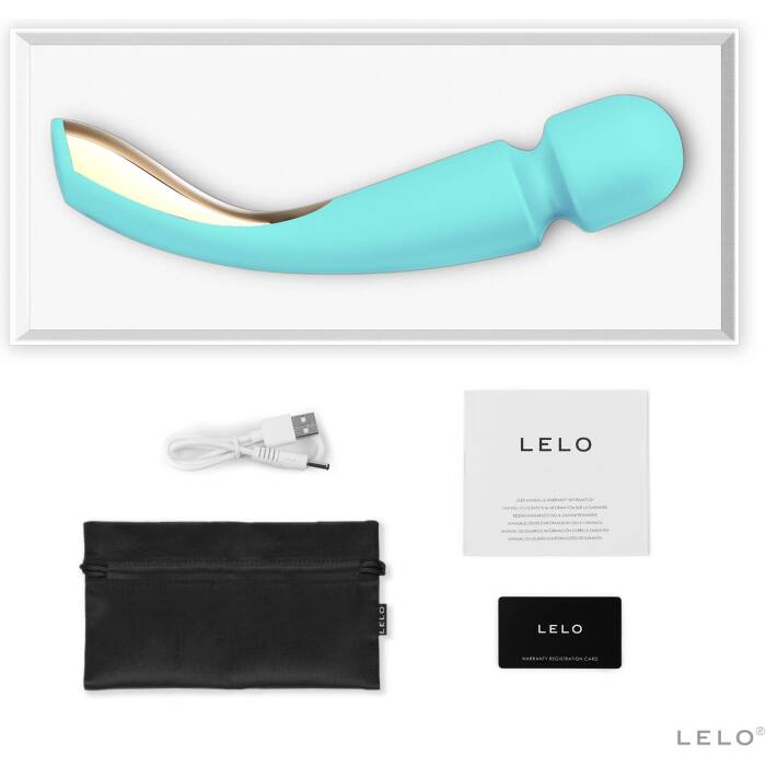 Вібромасажер LELO Smart Wand 2 Large Aqua