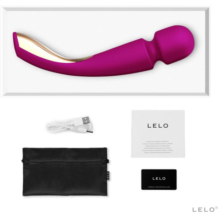 Вібромасажер LELO Smart Wand 2 Medium Deep Rose