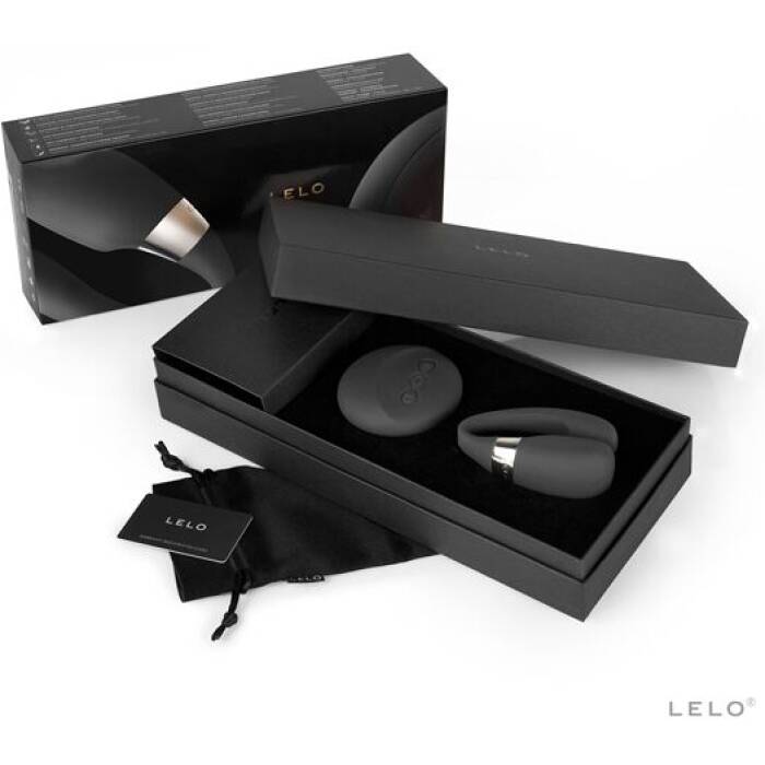 Вібратор для пар LELO Tiani 3 Black, 2 мотори, пульт ДК