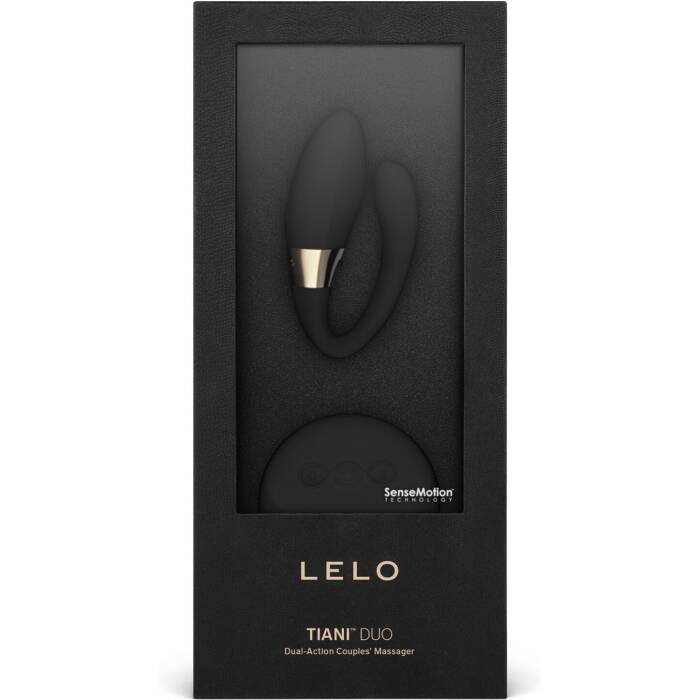 Вібратор для пар LELO Tiani Duo Black, 2 мотори, пульт ДК