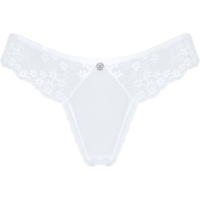 Напівпрозорі трусики Obsessive Heavenlly panties M/L, відкриті сідниці