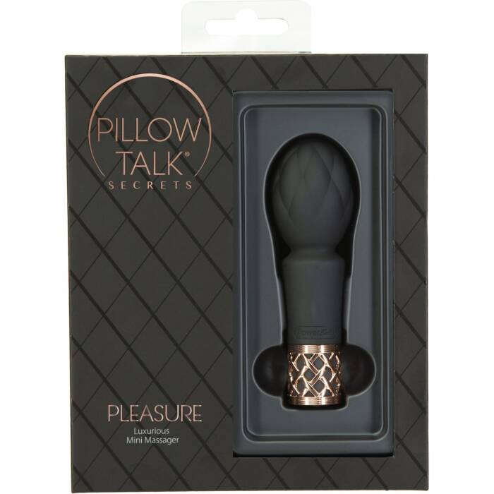 Мінівібромасажер Pillow Talk Secrets - Pleasure - Clitoral Vibrator Wand, потужний мотор