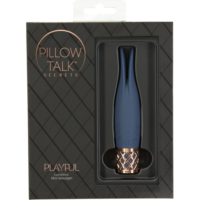 Кліторальний вібратор Pillow Talk Secrets - Playful - Clitoral Vibrator, гнучкі "вушка"