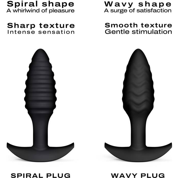 Анальна пробка Dorcel WAVY PLUG, діаметр 3 см, силікон