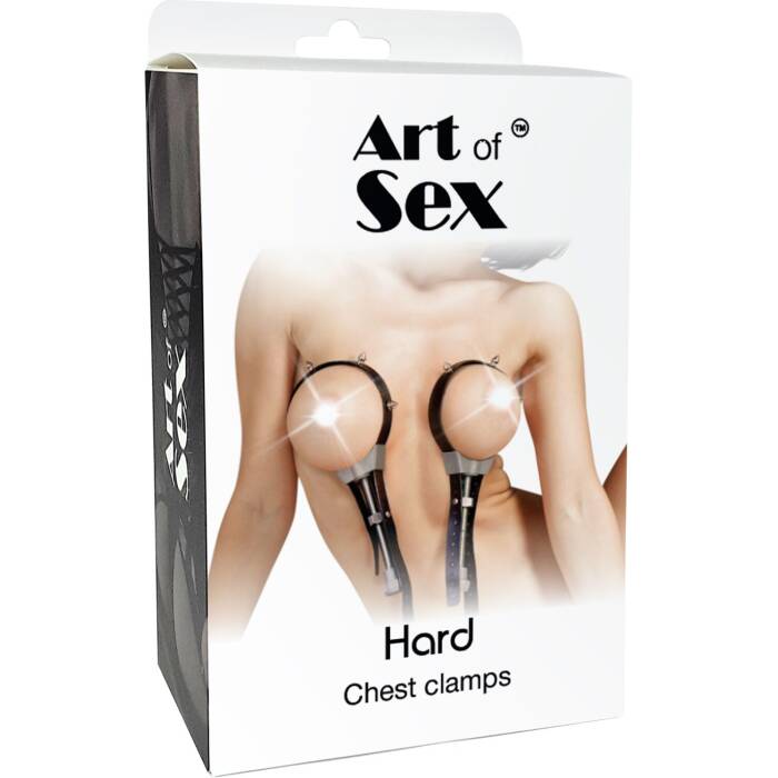 Затискачі з шипами для грудей Art of Sex – Hard Chest clamps