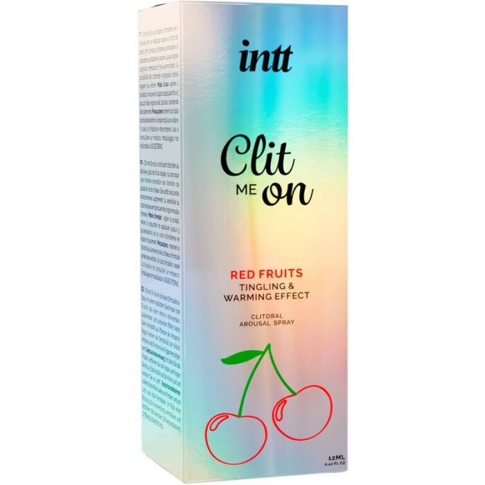 Збуджувальний спрей для клітора Intt Clit Me On Red Fruits Warming Effect 12 мл, зігріваючий ефект