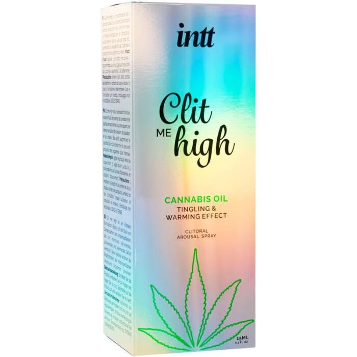 Збуджувальний гель для клітора Intt Clit Me On High Cannabis Oil 15 мл, сильна стимуляція