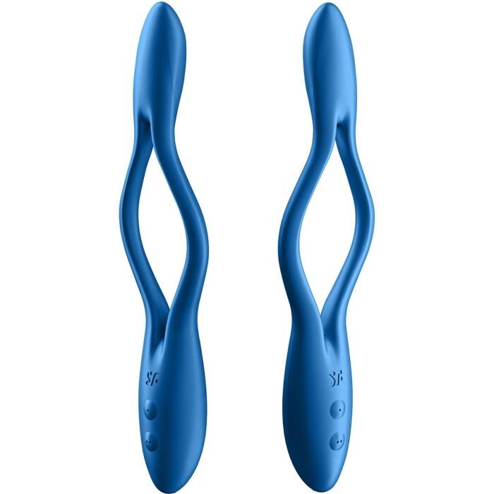 Універсальний гнучкий вібратор для пар Satisfyer Elastic Game Dark Blue