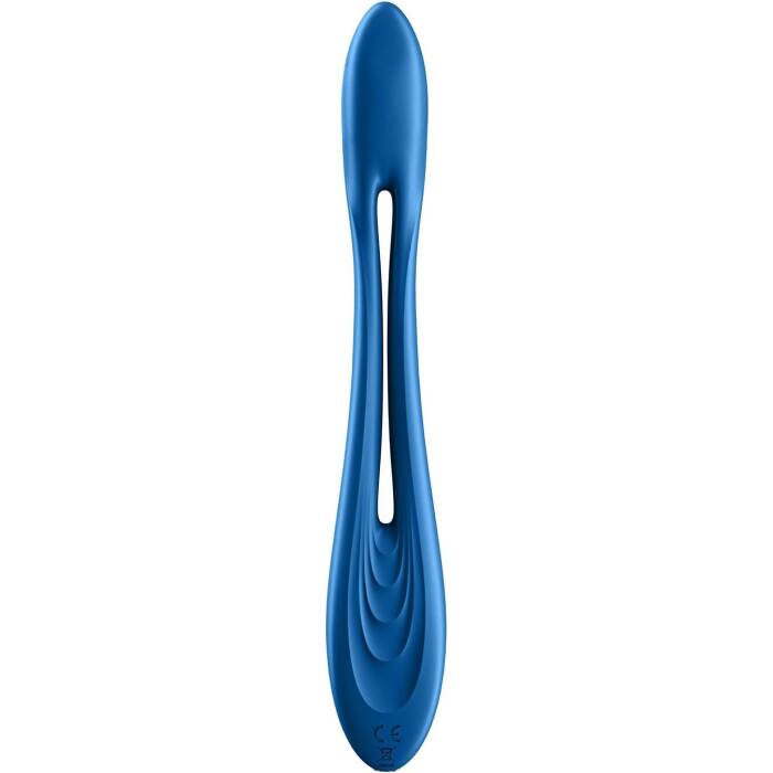 Універсальний гнучкий вібратор для пар Satisfyer Elastic Game Dark Blue