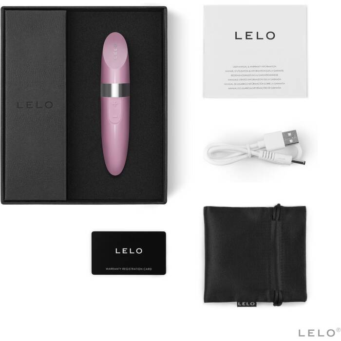 Шикарна віброкуля LELO Mia 2 Petal Pink, 6 режимів, потужні вібрації, водонепроникна