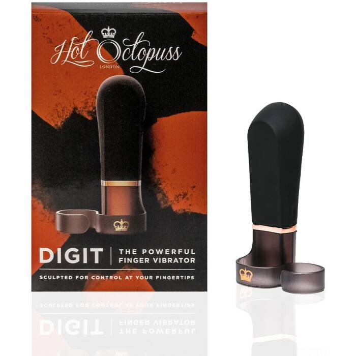 Вібратор на палець Hot Octopuss DiGiT, дуже потужний, 5 режимів, перезаряджуваний