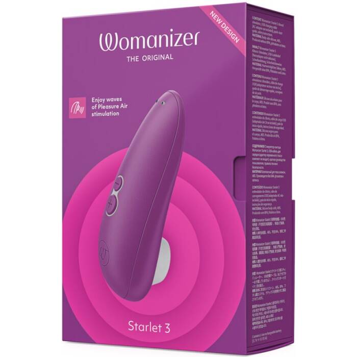 Вакуумний кліторальний стимулятор Womanizer Starlet 3 VIOLET