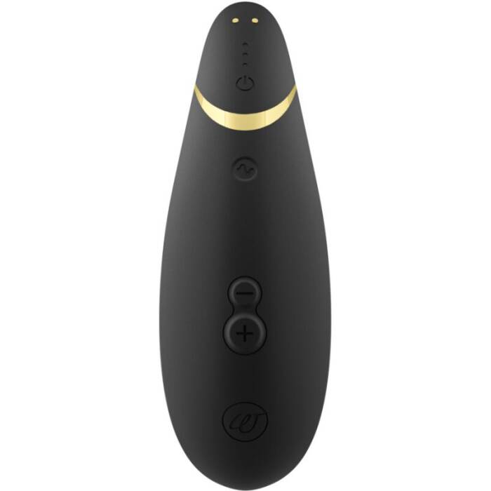 Вакуумний кліторальний стимулятор Womanizer Premium 2 - Black, функції Autopilot та Smart Silence