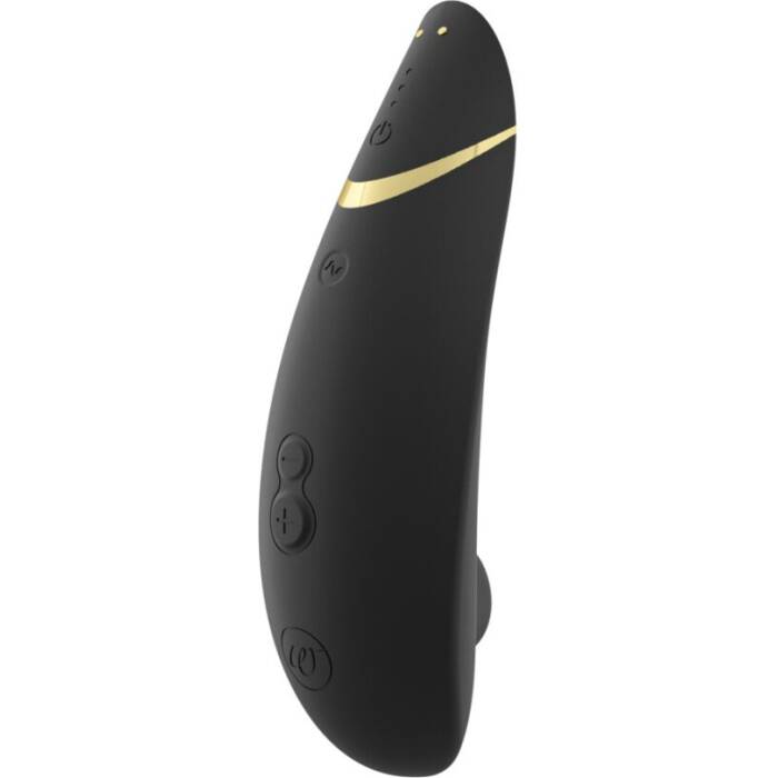 Вакуумний кліторальний стимулятор Womanizer Premium 2 - Black, функції Autopilot та Smart Silence