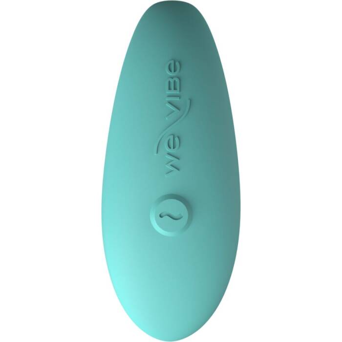 Смарт-вібратор для пар We-Vibe Sync Lite Aqua, 10 віброрежимів, можна поєднувати з проникним сексом