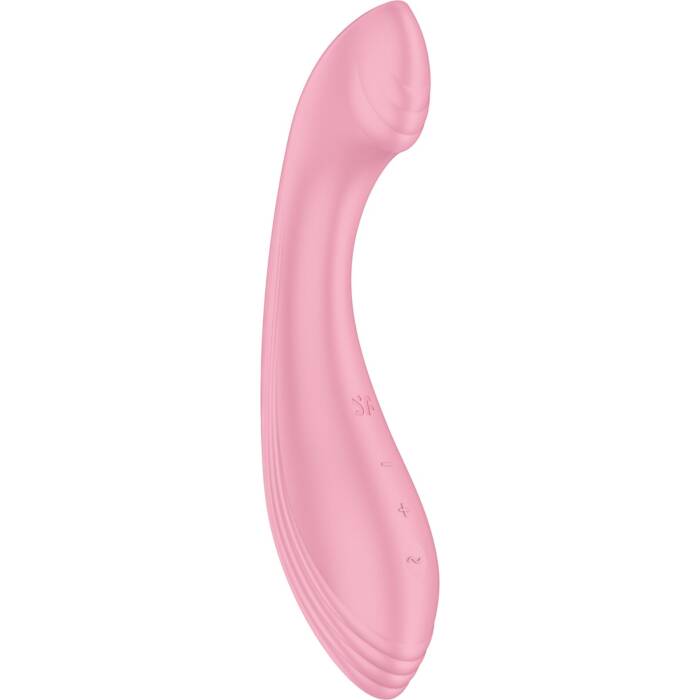 Вібратор для точки G Satisfyer G-Force Pink, 10 режимів + 5 рівнів інтенсивності
