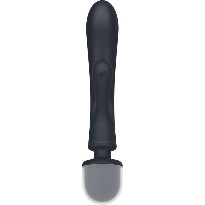 Вібратор-кролик з вібромасажером Satisfyer Triple Lover Grey, 3 мотори