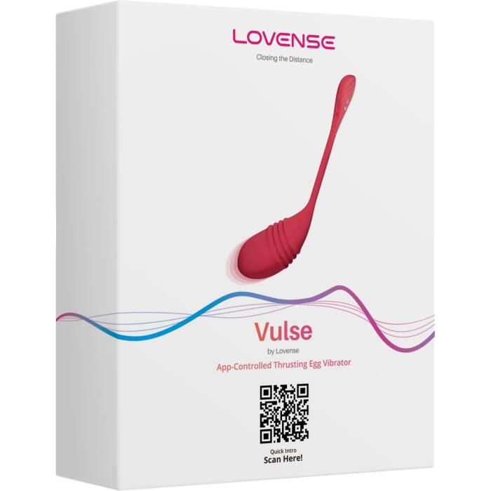 Смарт-віброяйце з пульсацією Lovense Vulse (Thrusting Egg Vibrator), імітація фрикцій