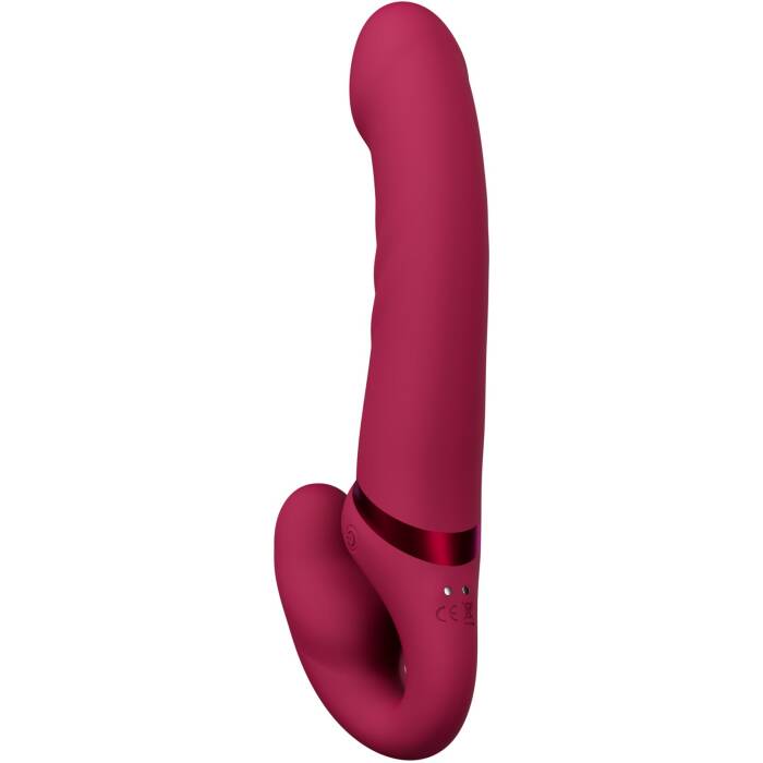 Безремінний смарт-страпон Lovense Lapis vibrating strapless strap-on, 3 мотори