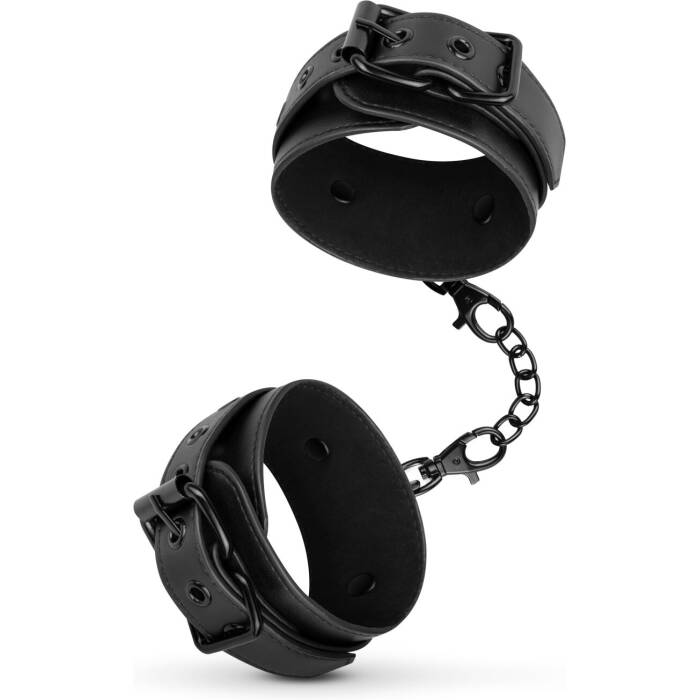 Поножі Bedroom Fantasies: Faux Leather Ankle Cuffs, чорні