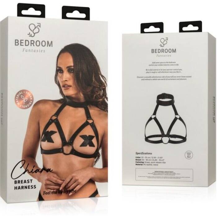 Портупея Bedroom Fantasies: Chiara Bondage Harness, чорна