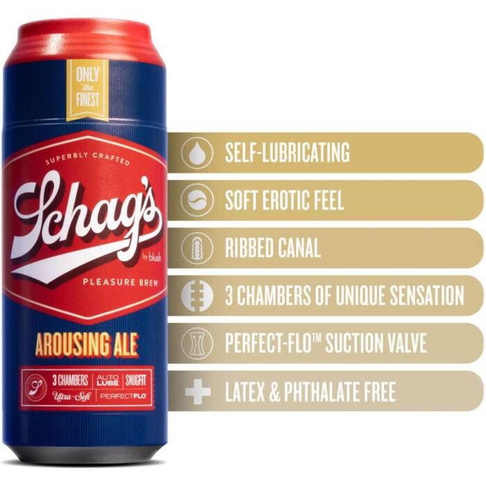 Мастурбатор Schag’s by Blush - Arousing Ale Masturbator - Frosted