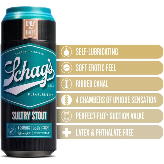 Мастурбатор Schag's by Blush - Sultry Stout Masturbator - Frosted