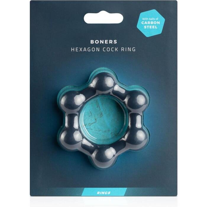 Ерекційне кільце Boners Hexagon Cock Ring
