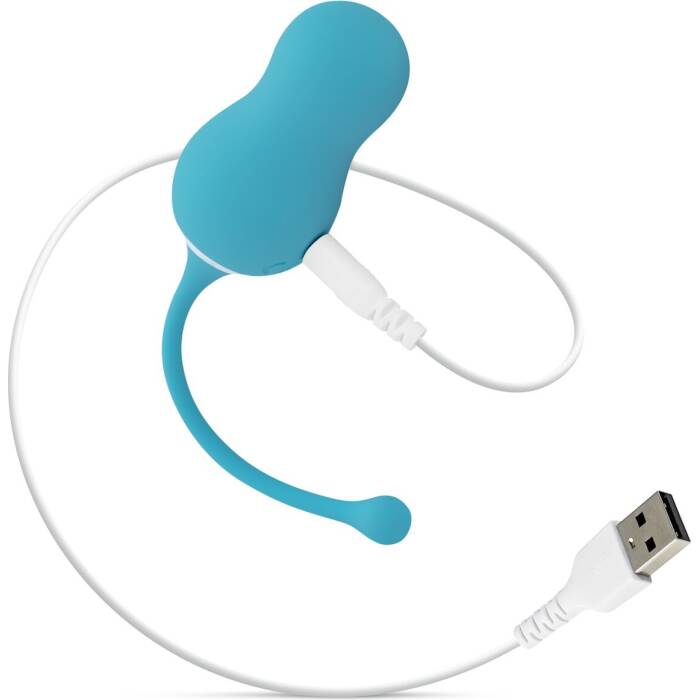Віброяйце Cala Azul - Elena Vibrating Egg With Remote Control