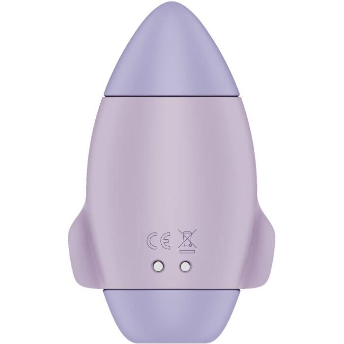 Вакуумний стимулятор з вібрацією Satisfyer Mission Control Violet, 2 незалежні мотори