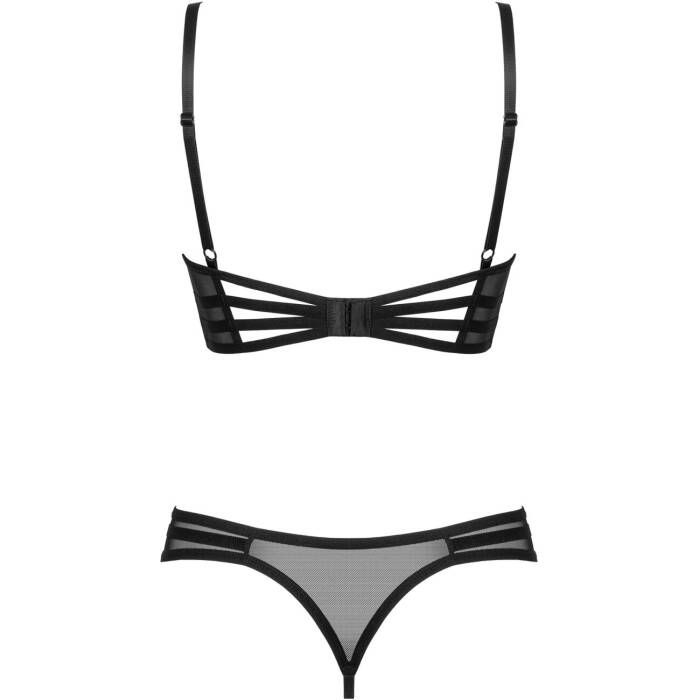 Комплект Obsessive Roxelia 2-pcs crotchless set XS/S