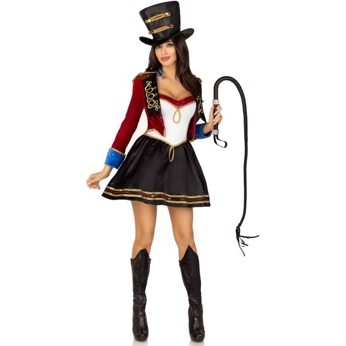 Костюм циркачки Leg Avenue Ringmaster Costume M, сукня, капелюх
