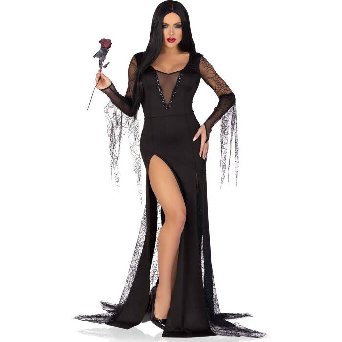 Костюм Мортіші Аддамс Leg Avenue Sexy Spooky Morticia S