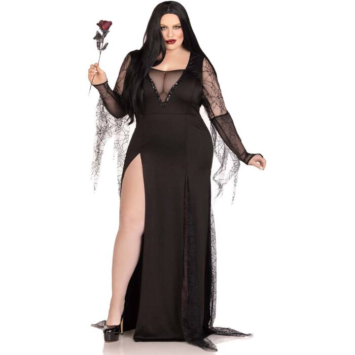 Костюм Мортіші Аддамс Leg Avenue Sexy Spooky Morticia 1X–2X