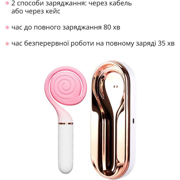 Пульсатор з вакуумною стимуляцією Otouch LOLLIPOP Pink