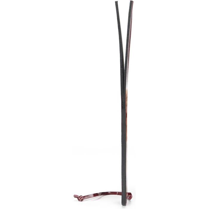 Двосторонній паддл Liebe Seele Wine Red Spanking Paddle, натуральна шкіра